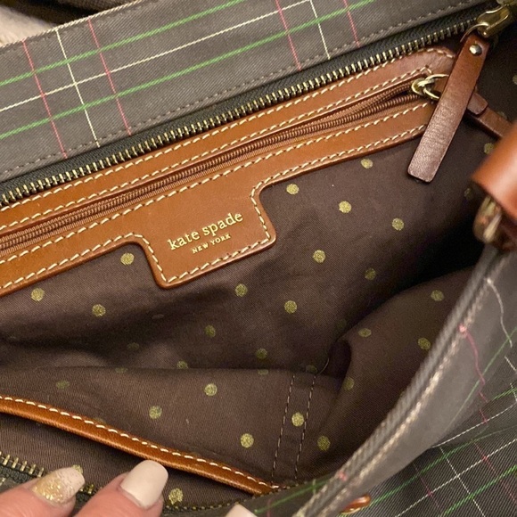 GUC Kate Spade Plaid Purse - Picture 7 of 11